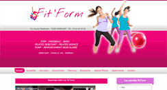 Desktop Screenshot of fit-form.fr